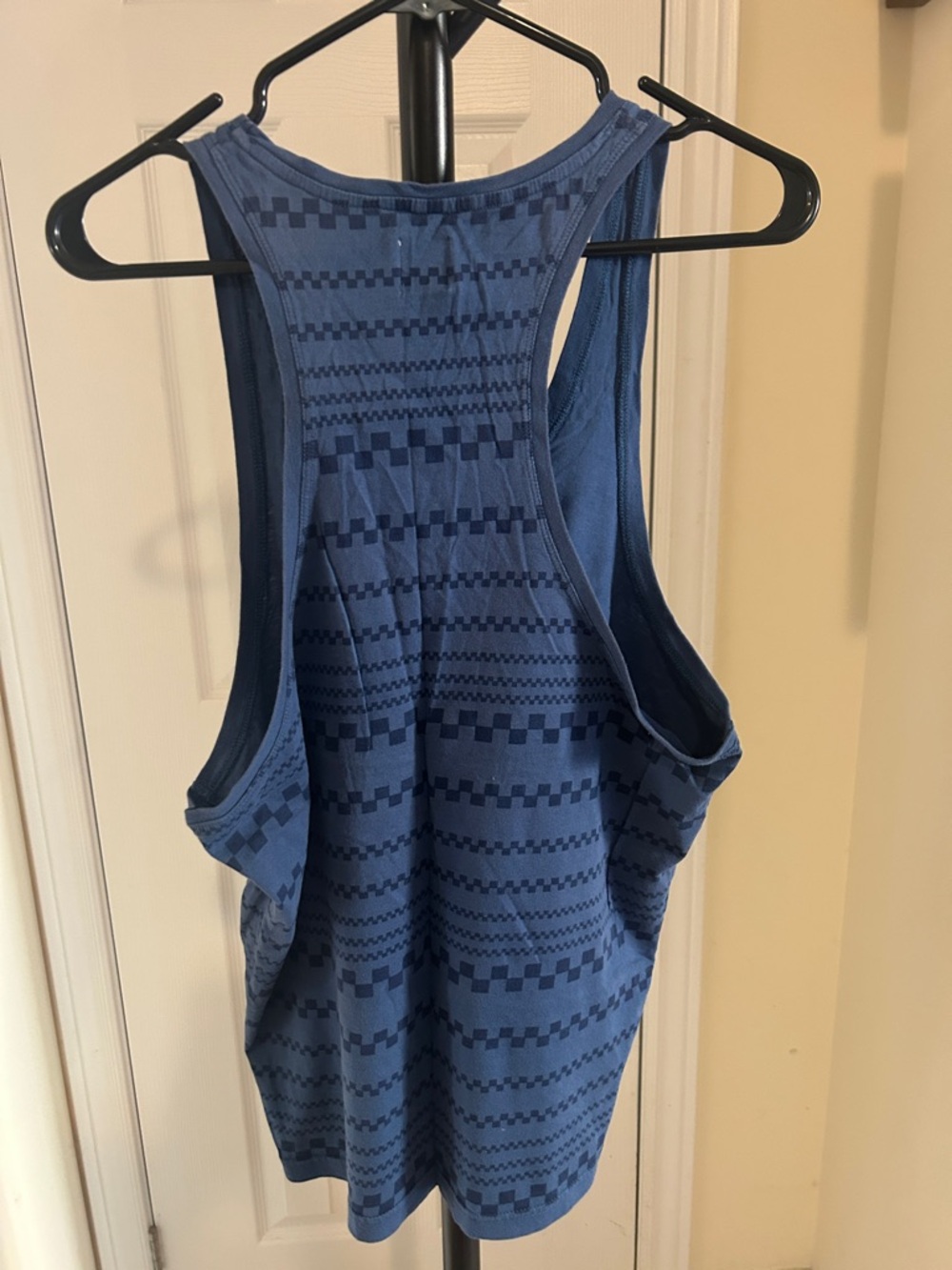 ASOS Blue Patterned Racerback Tank - Picture 4 of 5